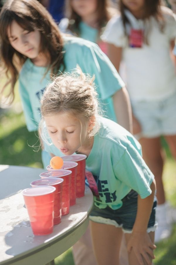 Kids playing games at Gateway Kids VBS